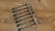 6 Kuchengabeln 835 Silber
