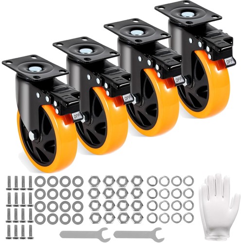Möbelrollen 4er set - möbelrollen, 4er-set