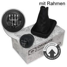 SCHALTKNAUF + SCHALTSACK OPEL CORSA C (00-09) MERIVA A (03-10) 5-GANG SCHWARZ D