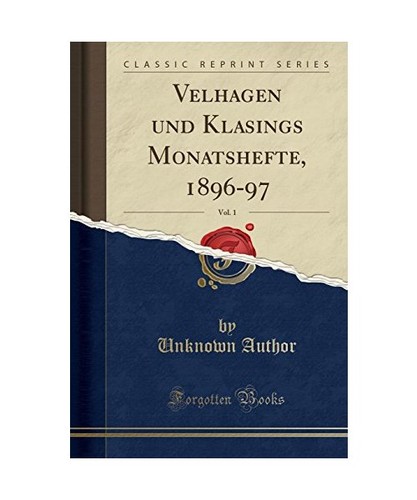 Velhagen und klasings - velhagen,