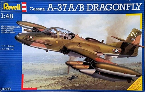 Revell 04503 cessna 37a b - 04503, a-37a/b