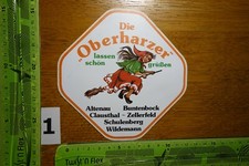 Alter Aufkleber Reise Stadt