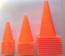 Markierkegel, Pylone - ORANGE - 18 cm, 23 cm oder 30 cm - einzeln oder in Sets