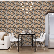 3D Braun Fragmente Q6124