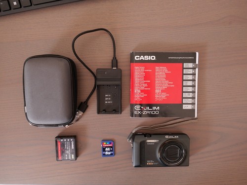 Casio exilim zr100 - casio,