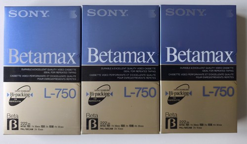 Sony betamax 750 leer - sony,