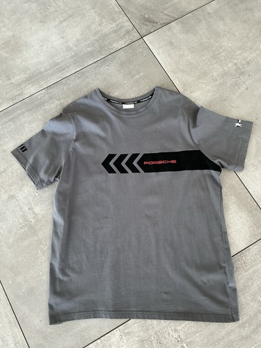Herren porsche shirt grau - porsche, t-shirt