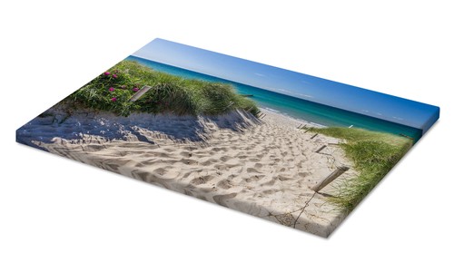Leinwandbild ostseestrand - leinwandbild,