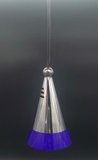 Pendelleuchte Deckenleuchte Peak Niedervolt SLV Design Lampe blau silber