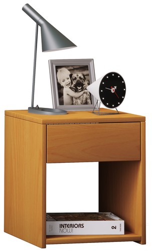 Holz nachttisch schublade - holz,
