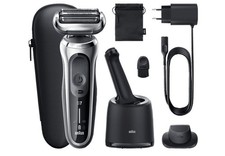 BRAUN Series 7 71-S7200cc Rasierer Silber Cassette, Reinigungsstation: ja
