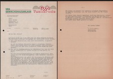 VOCKERODE, Brief 1988, VEB Gewächshaus-Anlage GWA Vockerode