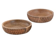 Holzschale 2er Set ø15/17cm
