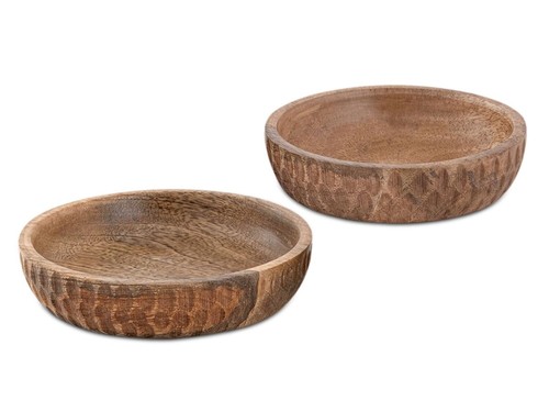 Holzschale 2er set ø15 - holzschale, ø15/17cm