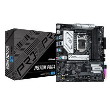 ASRock H570M Pro4 Motherboard m-ATX LGA1200, Intel i7, i9 10900K, 11900K, 11700F