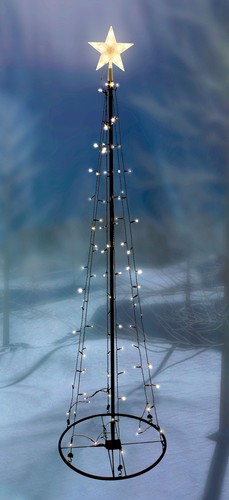Led lichterbaum mit - led, stern