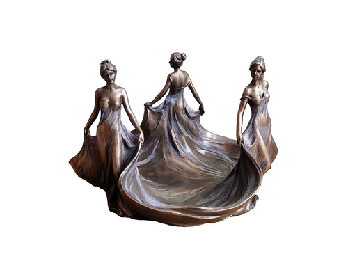 Drei grazien jugendstil - grazien,
