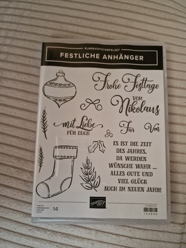 Festliche anhänger stempelset - festliche,
