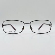 Gucci Brille Damen oval dunkel rot GG Logo GG 2872 NEU
