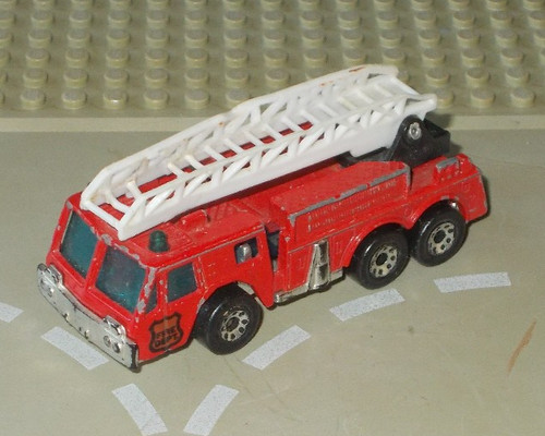 Matchbox feuerwehr rot - matchbox,