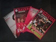 FC Bayern-Magazine 4 Stück, wie neu, komplett mit Poster