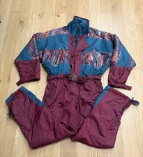 RODEO Gr.L (52) Skioverall Skianzug 90er True Vintage Schneeanzug Damen Herren