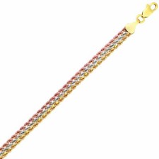 19.1cm Glänzend Drei Reihen