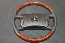 LENKRAD LEDERLENKRAD LEDER/WURZELHOLZ MERCEDES W115, W116, W123, W107 #183(S13)