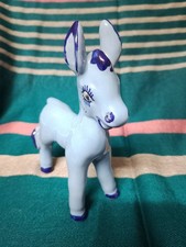 Esel Figur Keramik  Handarbeit