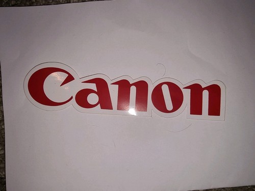 Canon aufkleber sticker - -,