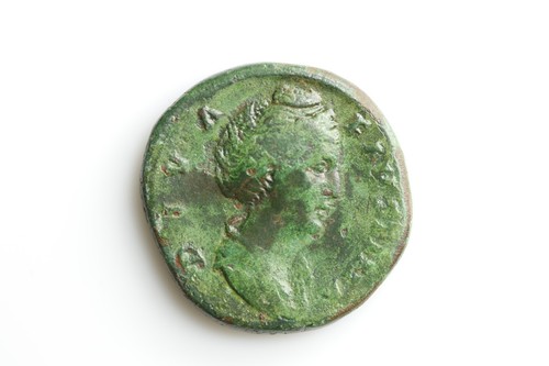 Faustina ae sesterz - faustina,