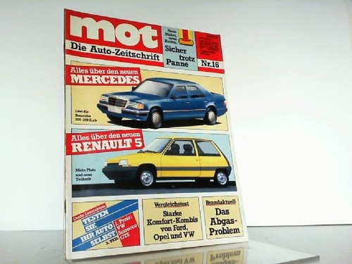 Mot auto journal heft - mot, /