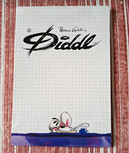 Diddl notizblock kariert - notizblock, din