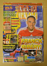 Just Kick-it Fußball-Magazin Nr.02/08 mit Franck Ribery Extra-Sticker #359 a OVP