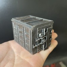 1/64 Diorama Safe Box Modell