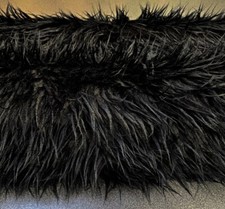 Webpelz schwarz Kunstfell