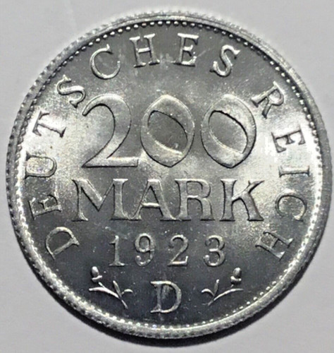 200 mark 1923 - -, münze