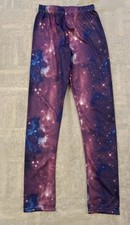 Leggings Lila Galaxy Gr. 134/140