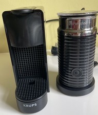 ⭐️ NESPRESSO Essenza Mini XN110 lackschwarz & Aeroccino 3 schwarz im Set ⭐️