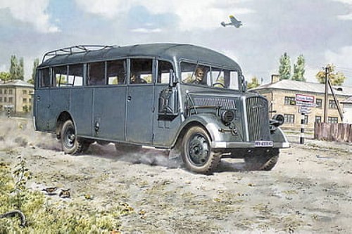 Opel blitz bus type w39 - type,