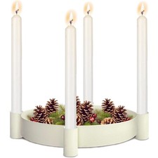 Adventskranz modern metall - adventskranz,