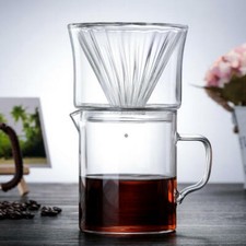 400ml Glas Kaffee Tropfer
