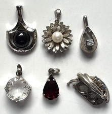 5  elegante Anhänger Vintage