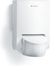 Steinel Bewegungsmelder IS 130-2 Weiß, 130° Bewegungssensor, 12 M Reichweite, Fü