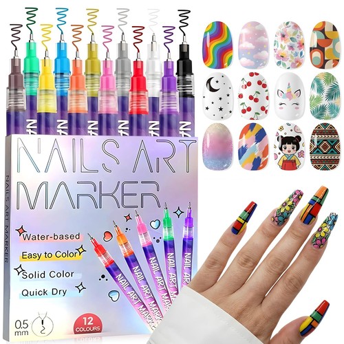 Nagellack stift set nail art - nagellack,