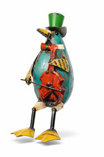 Pinguin Kantenhocker Metall