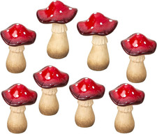 8 Stück Fliegenpilz Figuren 9