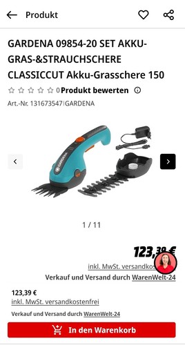 Gardena 09854 set - 09854-20,