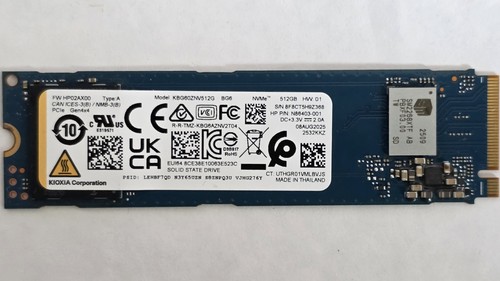 512gb kioxia xg6 - 512gb, hp
