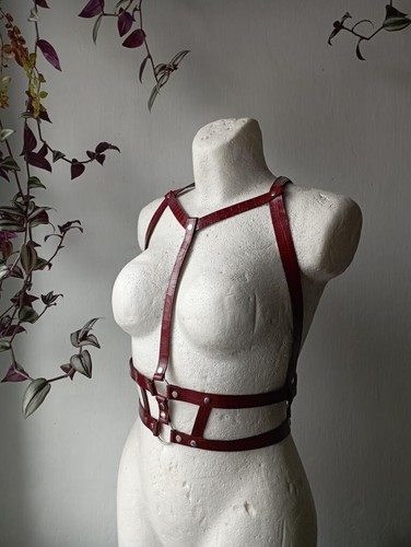 Harness kunstleder gothic - harness,